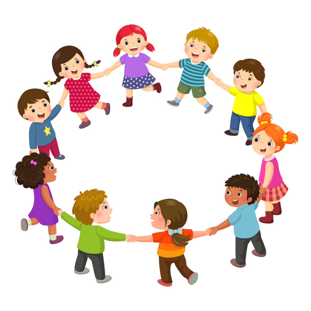 Bild Kinder singen im Kreis